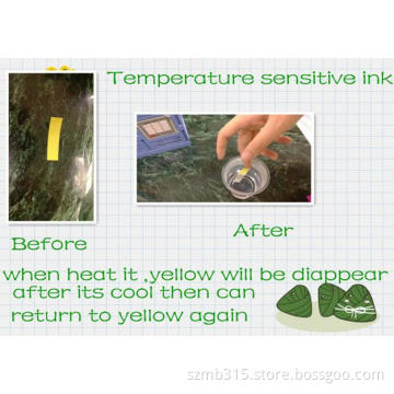 Supply Temperature Sensitive Ink for Printing Garments